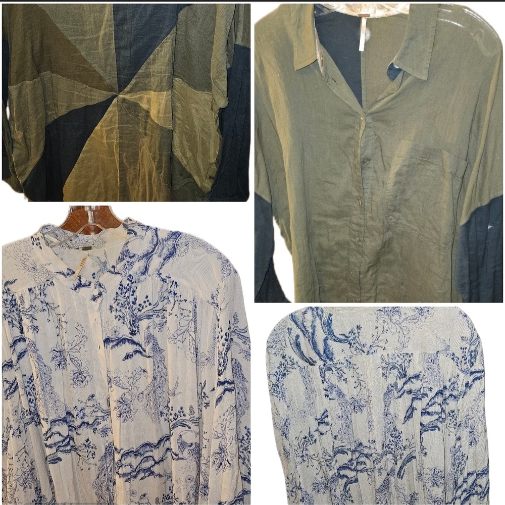 Two Free People Shirts.